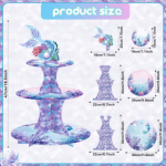 Suporte Cartão Festas Sereia para Bolos – Norpack - Image 6