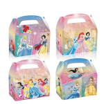 Caixa Cartolina Festas Princesas 16x9,5x9,5cm Pack 12 unidades – Norpack
