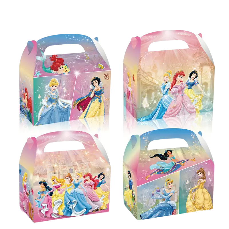 230500000024.png Caixa Cartolina Festas Princesas 16x9,5x9,5cm Pack 12 unidades – Norpack - Image 1