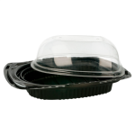 Caixa Plástica Fundo Preto com Tampa 22x16,5x11,2cm - Take Away – Norpack - Image 2