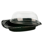 Caixa Plástica Fundo Preto com Tampa 22x16,5x11,2cm - Take Away – Norpack - Image 4