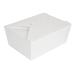 Caixa Cartolina Branca 15,2x12,1x6,5cm 1350ml Pack 50 – Norpack