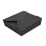 Caixa Cartolina Preta 21,7x21,7x6cm 2910ml Pack 50 – Norpack