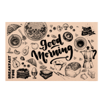 Toalhas Mesa Papel 24,5x38,5cm 115gr Nature 100% Recycled Kraft Good Morning Pack 250 – Norpack - Image 2