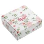 Caixa Cartão Branca 25x25x9cm Dia da Mãe - Flores – Norpack - Image 3