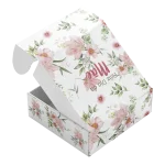 Caixa Cartão Branca 25x25x9cm Dia da Mãe - Flores – Norpack - Image 2