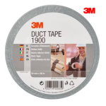 Fita Adesiva Multiusos Americana / Duct Tape Prateada 50 MM x 50 Mtrs Ref. 1900 3M – Norpack