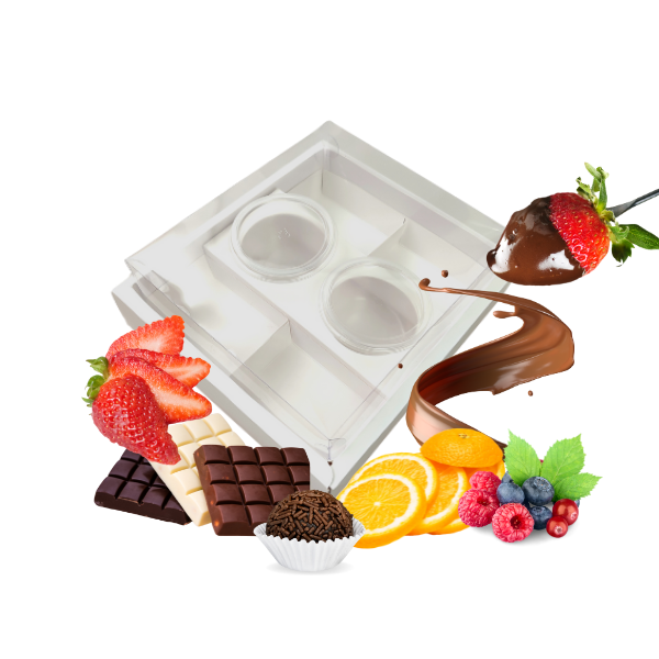 3-2-3.png Caixa Cartolina Fondue c/ tampa 20x18x5/8cm - Fondue c/ 2 Potes e 4 Divisórias – Norpack - Image 1