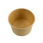 Caixa Cartão p/Alimentar Kraft 240ml c/ Tampa Cartão Pack 25 unidades - Take Away / Sopa / Gelado – Norpack - Image 9