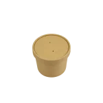 Caixa Cartão p/Alimentar Kraft 240ml c/ Tampa Cartão Pack 25 unidades - Take Away / Sopa / Gelado – Norpack - Image 5