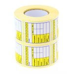 Rolo Etiquetas Pré Impressas p/Congelação 40x45mm - Pack 2 rolos c/500 uni – Norpack