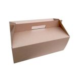 Caixa Cartão Kraft Lunch Box / Cabaz / Presente - Várias Medidas Disponíveis - Take Away/Presente/Pastelaria/Bolos – Norpack - Image 10