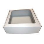 Caixa Cartão Presente / Envio Postal c/Janela - 20x20x7cm – Norpack - Image 8