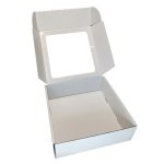 Caixa Cartão Presente c/Janela Quadrada 20x20x7cm c/Impressão – Norpack - Image 4