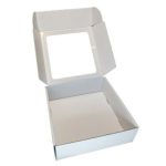 Caixa Cartão Presente c/Janela Quadrada 20x20x7cm c/Impressão – Norpack - Image 8