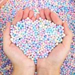 Saquinho com bolinhas de Espuma Coloridas p/Enchimento Pastelaria/Presentes – Norpack