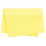 Papel Seda Amarelo Claro 62x86cm - Pack 20Fls – Norpack - Image 3