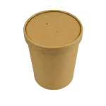 Caixa Cartão p/Alimentar Kraft 960ml c/ Tampa Cartão - Take Away / Sopa Pack 25 unidades – Norpack - Image 4