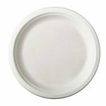 Pratos Cana de Açúcar Cor Natural Redondo 18cm Sobremesa Pack 50 unidades - Take Away – Ecológicos! Descartáveis! Resistentes! – Norpack