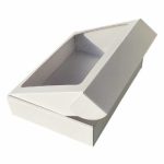 Caixa Cartão Branco Presente Pastelaria c/Janela 29x21x6cm c/Impressão – Norpack - Image 4