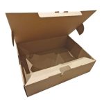 Caixa Cartão Presente / Pastelaria / Garrafa Kraft 33x25x9cm – Norpack - Image 6