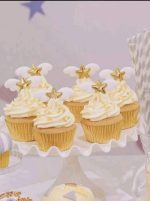 Copo Papel Queques/ Cupcake/ Formas Dourado 4.8x7.5x3cm - Pack 100 – Norpack - Image 2