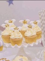 Copo Papel Queques/ Cupcake/ Formas Dourado 4.8x7.5x3cm - Pack 100 – Norpack - Image 4