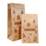 Saco Papel Kraft Bolachas / Biscoitos Natal - Ideal para ofertas! – Norpack