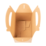 Caixa Cartolina Kraft Cabaz / Presente / Lunch Box 15,8x10,5x11cm - Take Away/Presente/Pastelaria/Bolos/Festas Infantis – Norpack - Image 4