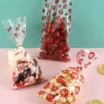 Saco Biscoito/Pastelaria Corações 12,5x25cm - Pack 50 – Norpack
