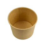 Caixa Cartão p/Alimentar Kraft 350ml c/ Tampa Cartão Pack 25 unidades - Take Away / Sopa / Gelado – Norpack - Image 8