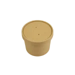 Caixa Cartão p/Alimentar Kraft 350ml c/ Tampa Cartão Pack 25 unidades - Take Away / Sopa / Gelado – Norpack - Image 2