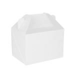 Caixa Cartão Branco Cabaz / Presente / Lunch Box 18x12x9cm p/Take Away/Presente/Pastelaria/Bolos - Pack 50 unidades – Norpack