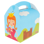 Caixa Cartolina Branca Presente/Lunch Box Criança Castelo 17x16x10cm Pack 50 unidades - Take Away/Presente/Pastelaria/Bolos/Festas Infantis – Norpack - Image 3