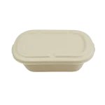 Caixa Alimentar Cana de Açúcar 1000ML c/Tampa 22x12.9x6.85cm - Take Away/Pastelaria/Bolos/Sushi – Norpack - Image 2