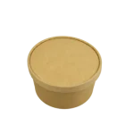 Caixa cartão p/ Alimentar Kraft 1000ml c/ Tampa Cartão - Take Away / Sopa – Norpack - Image 6