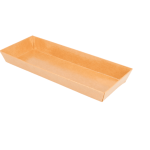 Caixa/Travessa Pastelaria Kraft s/Tampa 19x8,5x3,5cm – Norpack