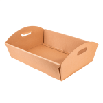 Cesta Cartão Micro Kraft Cabaz / Presente / Pastelaria 43x30x11cm - Ideal para Cabazes! – Norpack