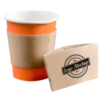 Pega Cartão p/Copo Papel 240ml / 480ml c/ Impressão – Norpack