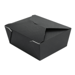 Caixa Cartolina Preto / Branco Pack 50 Unidades - Take Away - Várias medidas disponíveis! – Norpack - Image 4
