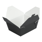 Caixa Cartolina Preto / Branco Pack 50 Unidades - Take Away - Várias medidas disponíveis! – Norpack - Image 5