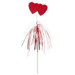 Toppers Madeira Coração Vermelho 15cm - Unidade – Norpack