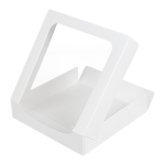 Caixa Branca c/Janela 23x23x5cm Pack 50 - Take Away/Pastelaria/Bolos/Sushi – Norpack - Image 2
