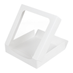 Caixa Branca c/Janela 23x23x5cm Pack 50 - Take Away/Pastelaria/Bolos/Sushi – Norpack - Image 4
