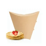 Caixa Cartão para Crepes 22,5x21,5x4cm Pack 100 Unidades – Norpack
