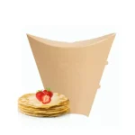 Caixa Cartão para Crepes 22,5x21,5x4cm Pack 100 Unidades – Norpack - Image 3