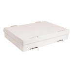 Caixa Cartão Branco Catering/ canapés/ salgadinhos / massas pizza / congelados 348Grs/m2 40x30x8cm – Norpack - Image 4