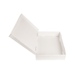 Caixa Cartão Branco Catering/ canapés/ salgadinhos / massas pizza / congelados 348Grs/m2 40x30x8cm – Norpack - Image 3