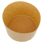 Forma Papel Cozedura Celulose Redonda Creme PANETTONE 13,4x9,5cm – Norpack - Image 2
