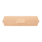 Caixa Cartão Sandes "Hot Dog" Kraft 23,2x9x6,3 CM Pack 50 - Take Away – Norpack - Image 2